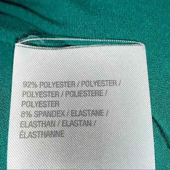 Susan Graver Plus Size 18W Roll Tab Sleeve Tunic Blouse Band Collar Button Front - Picture 7 of 11